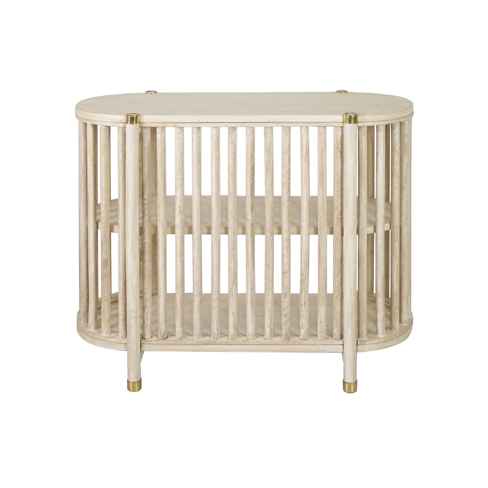 CR Arlo Solid Timber Low Bookcase