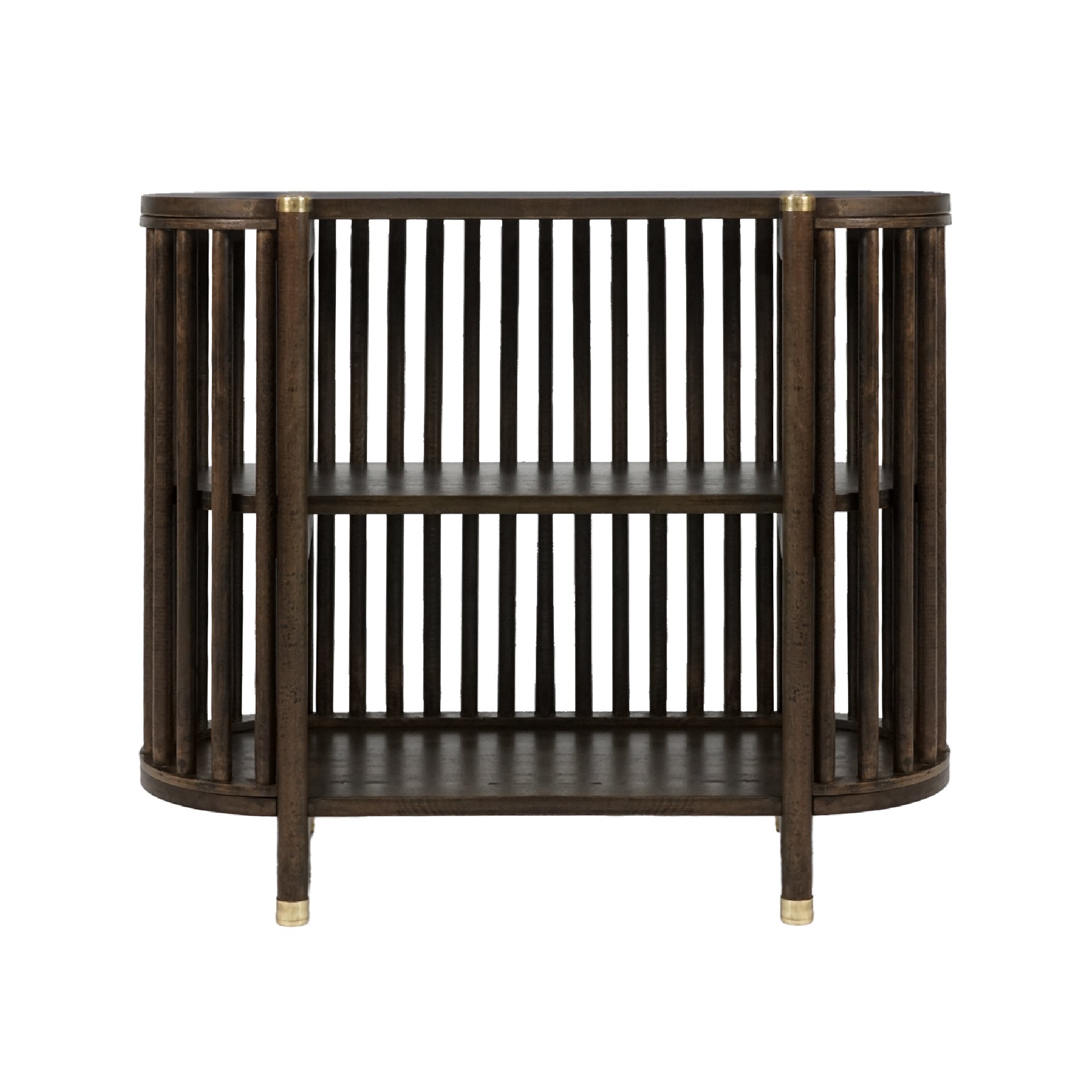 CR Arlo Solid Timber Low Bookcase