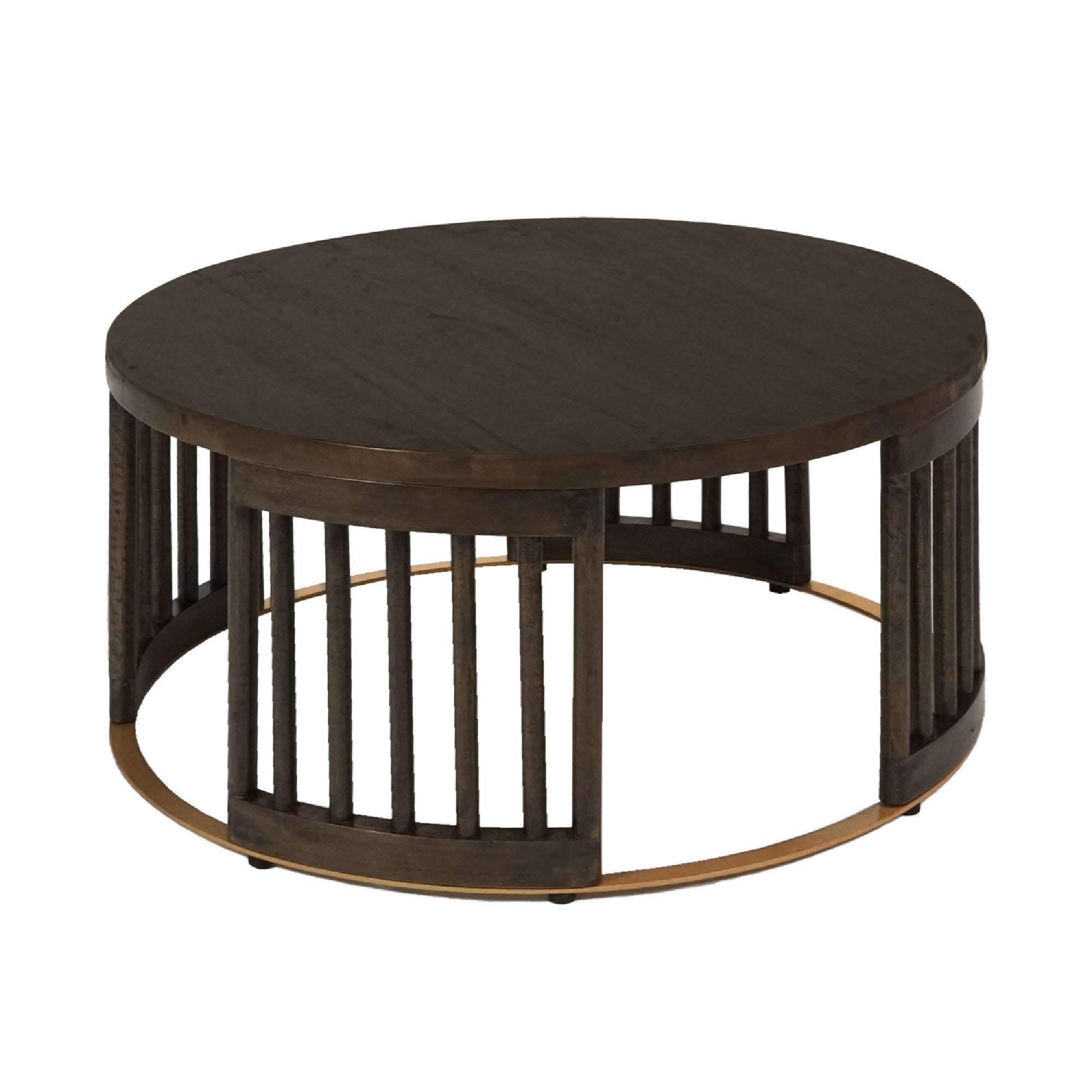 CR Arlo Solid Timber Round Coffee Table