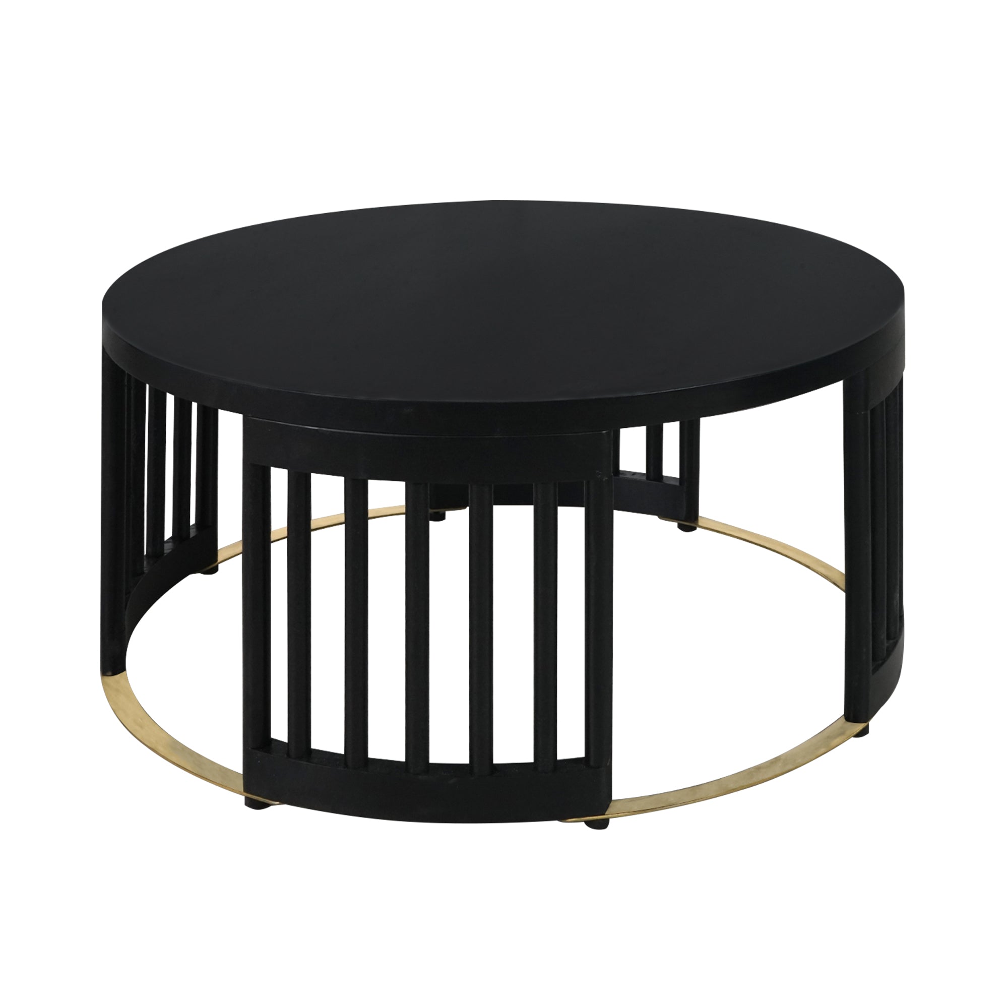 CR Arlo Solid Timber Round Coffee Table