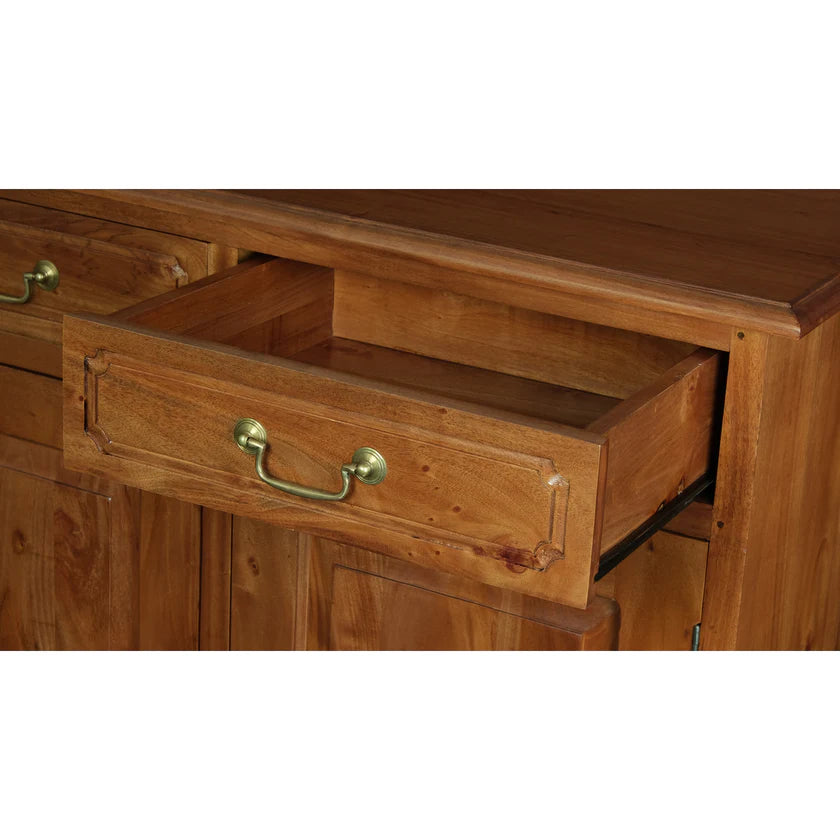 CT Tasmania Solid Timber 2 Door 2 Drawer Buffet