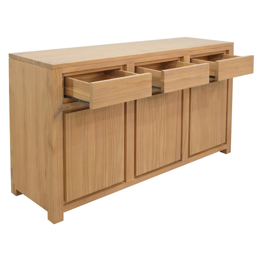 CT Amsterdam Solid Timber 3 Door 3 Drawer Buffet