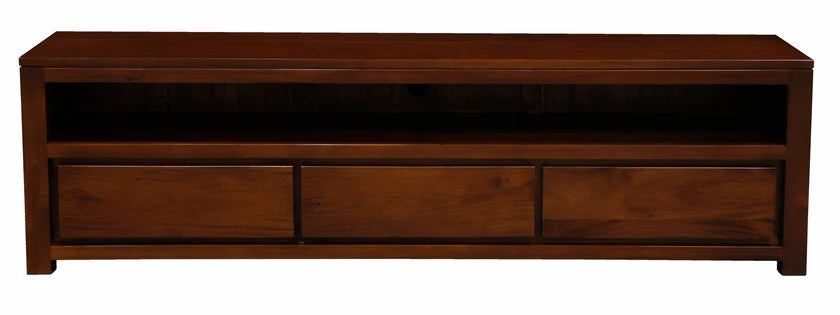 CT Amsterdam Solid Timber 3 Drawer Entertainment Unit