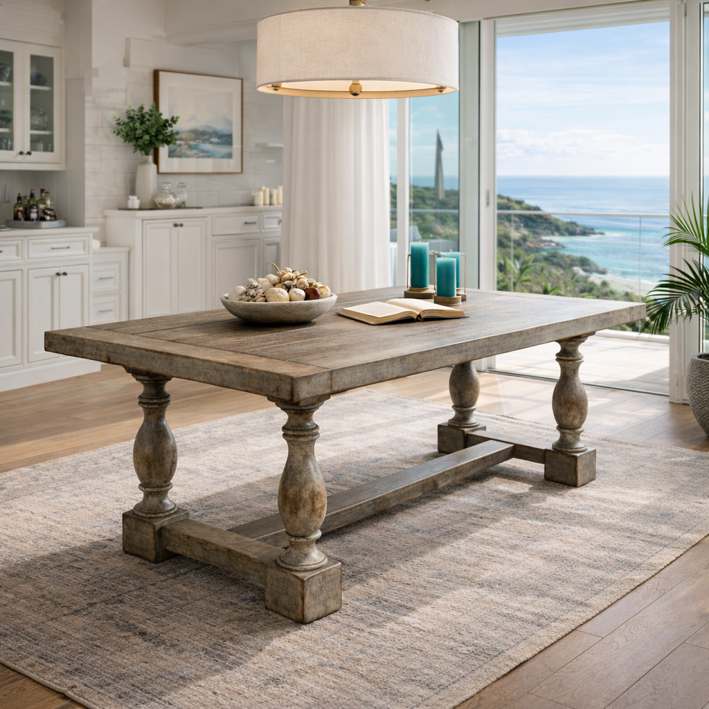 MF Monastery Recycled Oregon Timber Dining Table