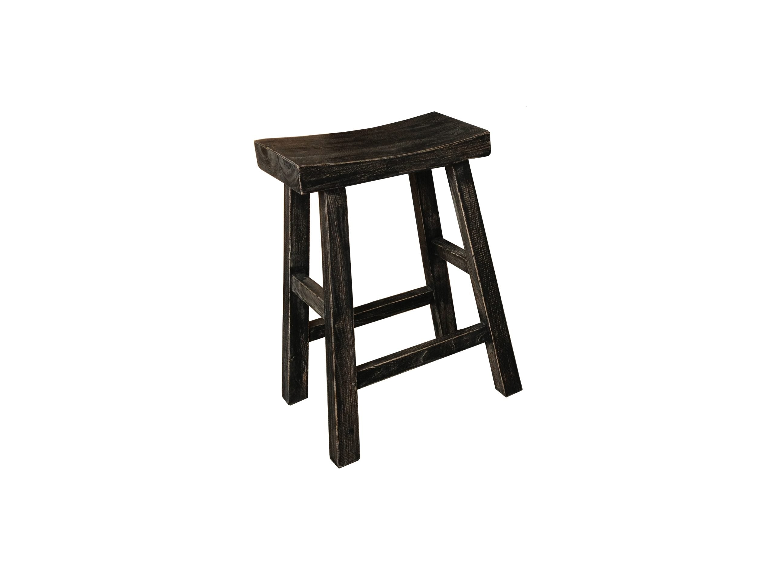 MF Shanghai Recycled Elm Timber Counter Stool