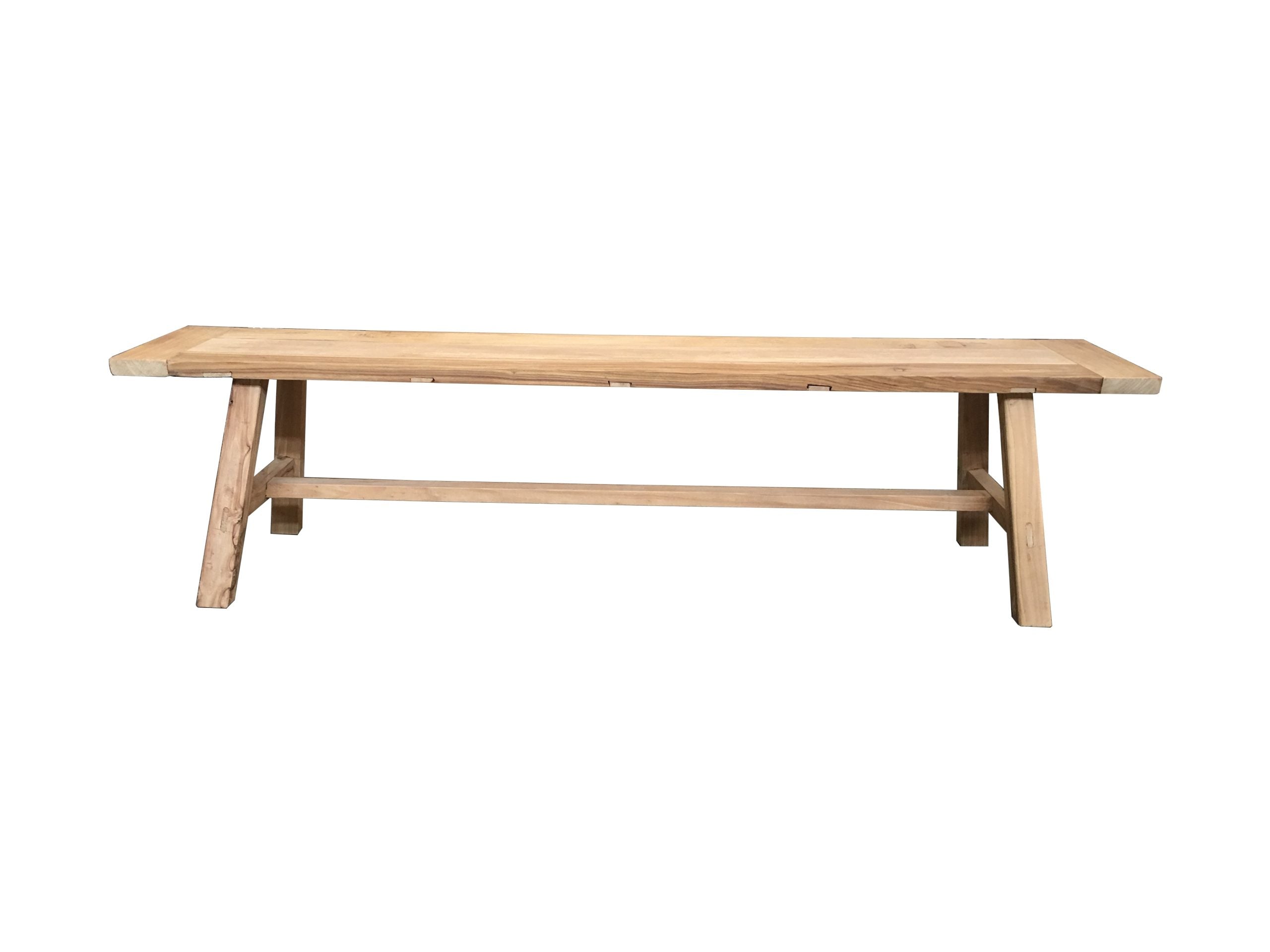 MF Shanghai Recycled Elm Timber Bench