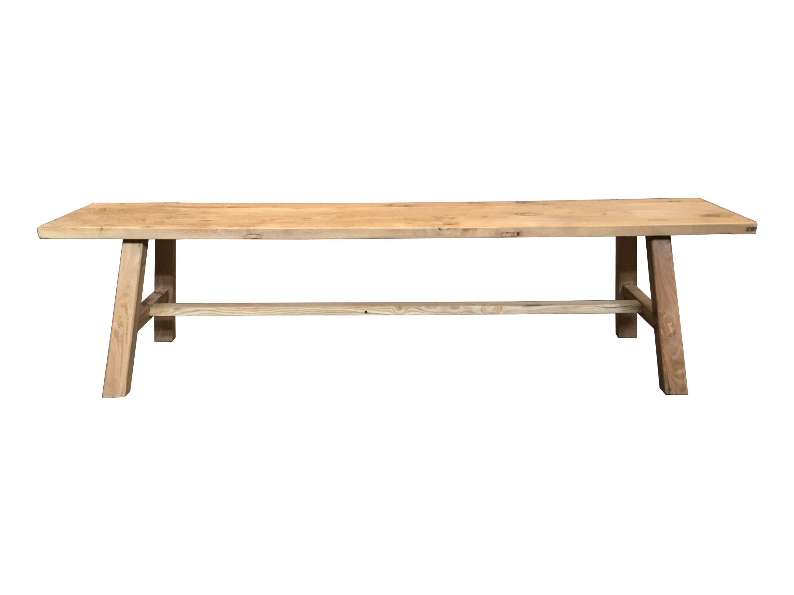 MF Shanghai Recycled Elm Timber Bench