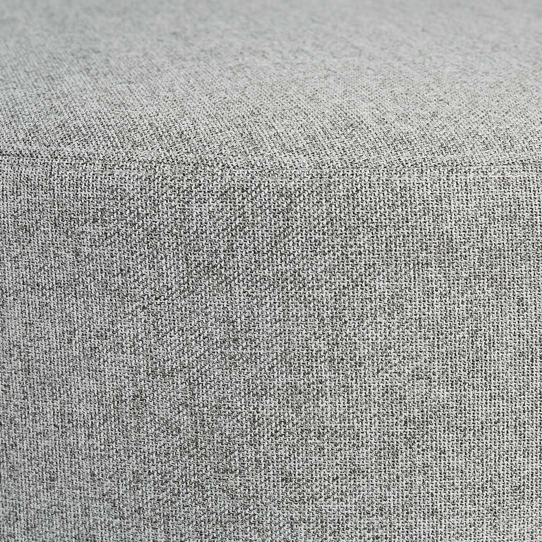 SH Mandarin Fabric Upholstered Ottoman
