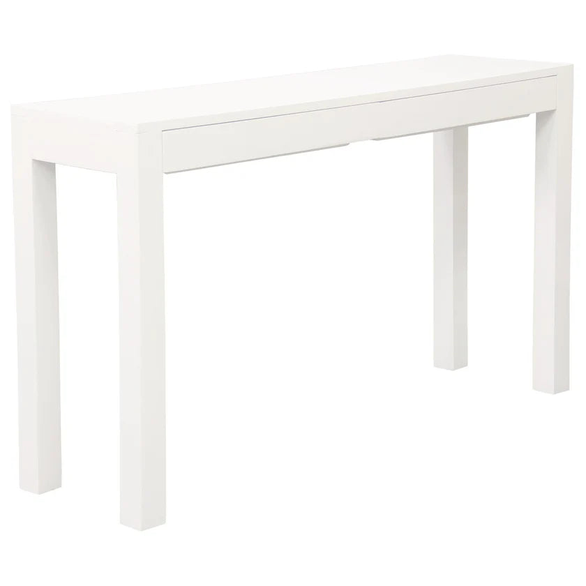 CT Amsterdam Solid Mahogany Timber 2 Drawer Sofa Table