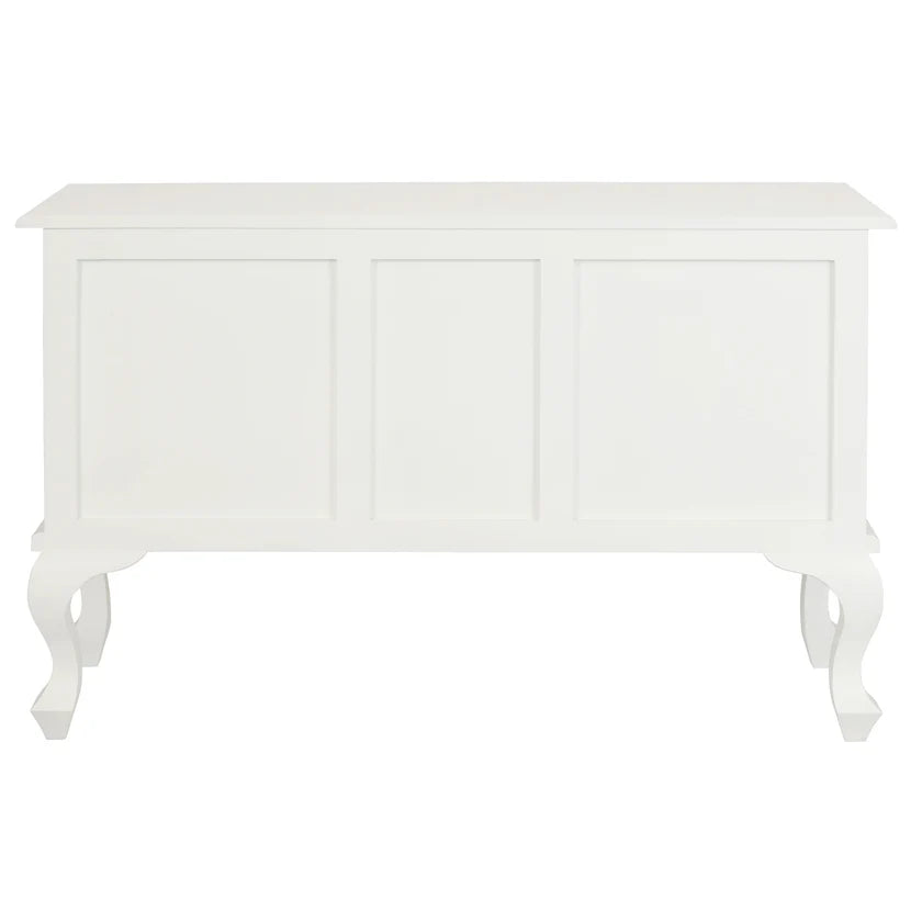 CT Queen Anne Solid Timber 2 Door 2 Drawer Sofa Table