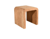 BT Curve Side Table - Mango Wood Natural