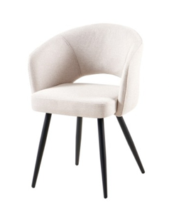 VI Barlow Round Dining Table with 4 Matzo Dining Chairs Kit