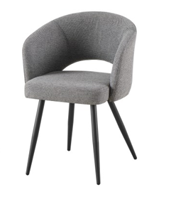 VI Barlow Round Dining Table with 4 Matzo Dining Chairs Kit