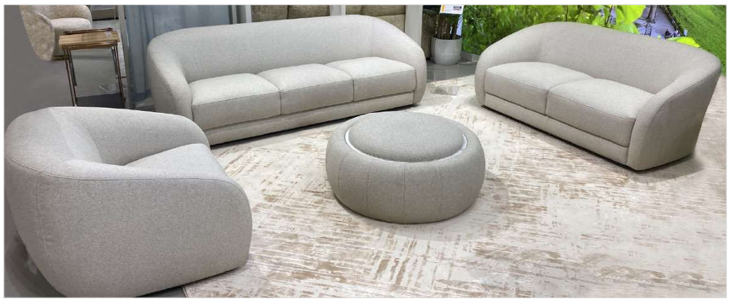 VI Cleo 3 Seater Sofa - Linen