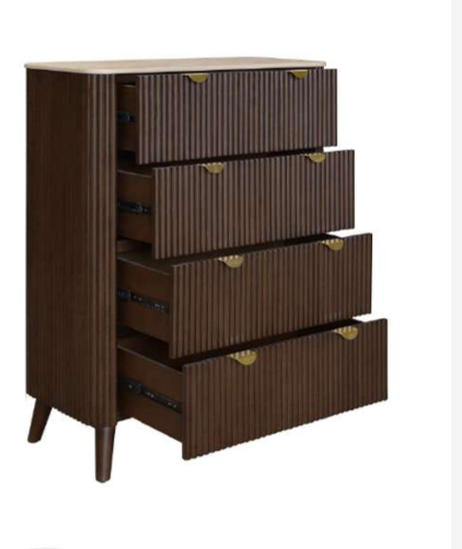 VI Cotswold Queen and King Beds - Walnut