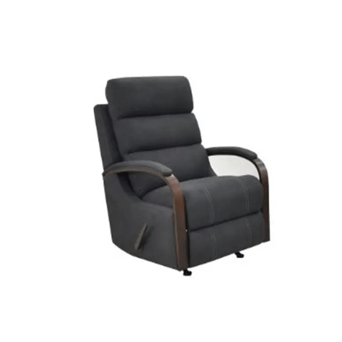 EL Antiguous Fabric Rocker Recliner