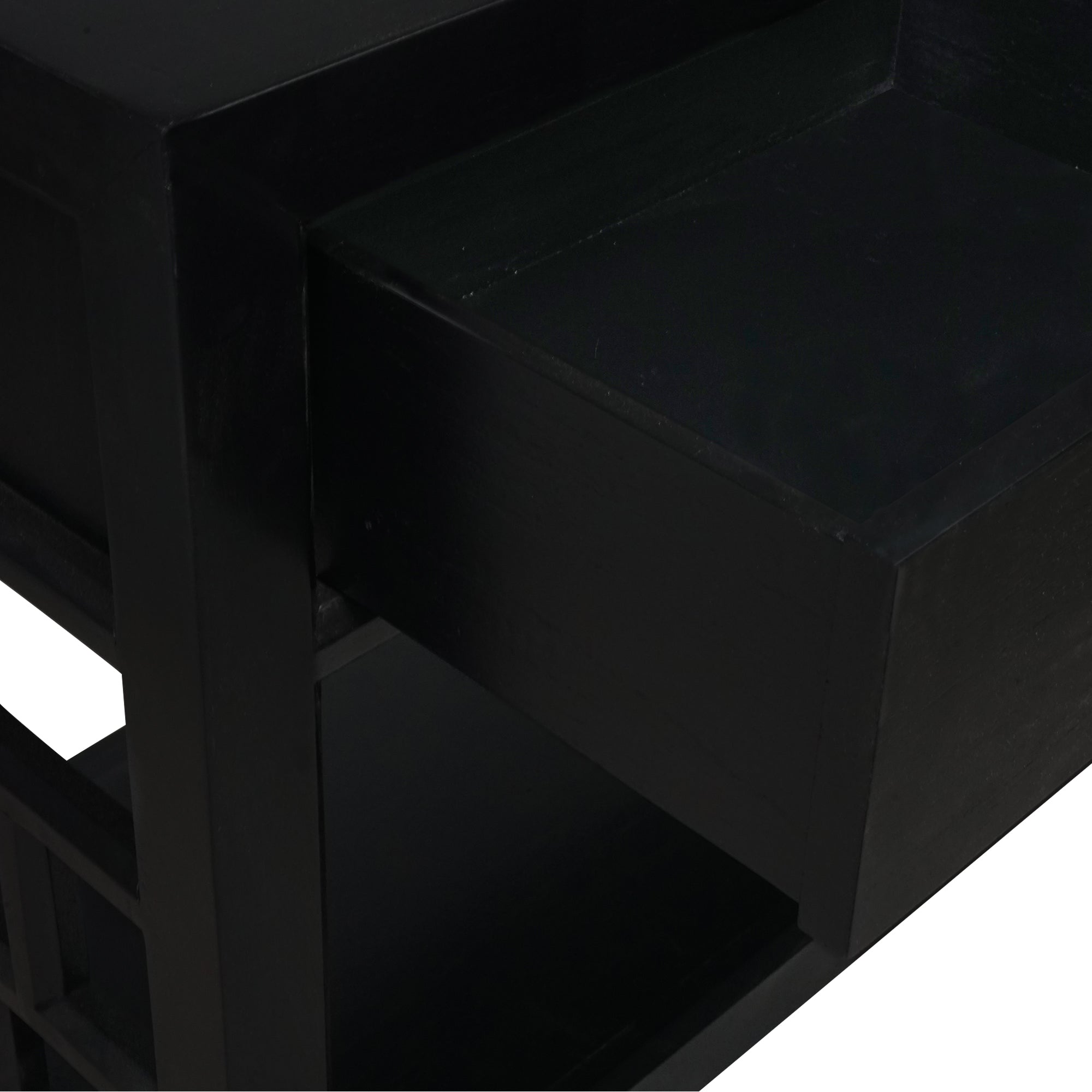 CR Evan Solid Timber 2 Drawer Console Table