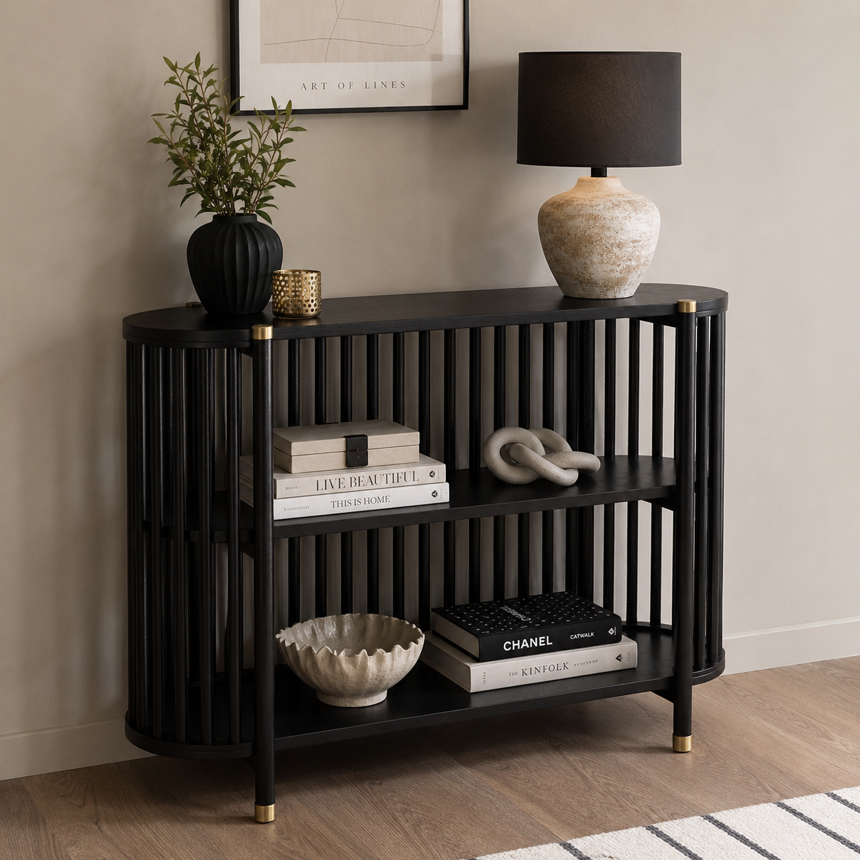 CR Arlo Solid Timber Console Table