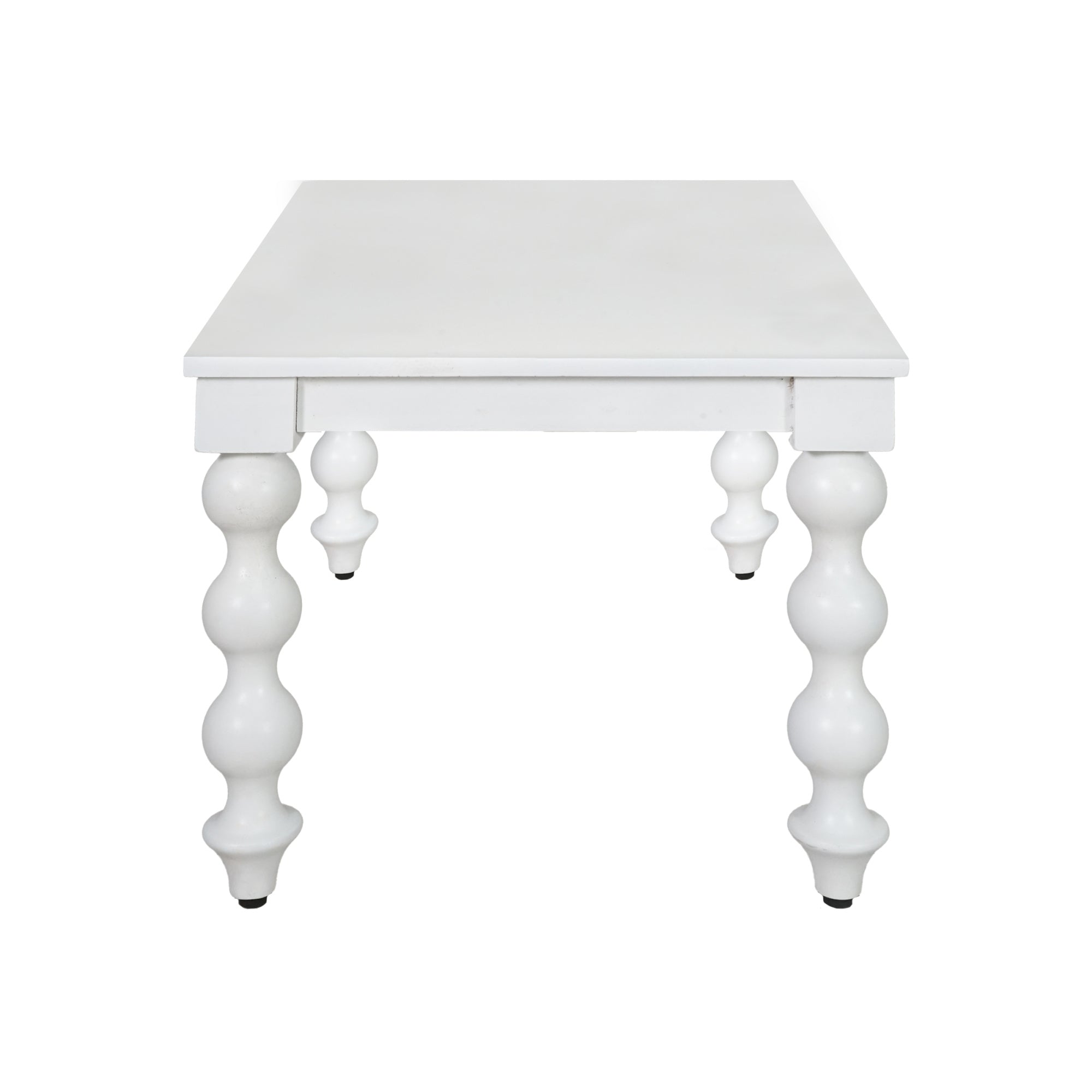 CR Carob Solid Timber Turned Leg Coffee Table
