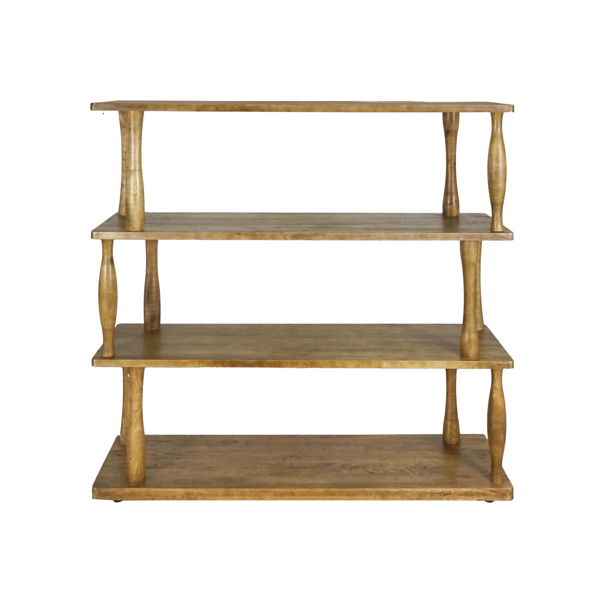 CR Carlos Solid Timber 3 Shelf Bookcase