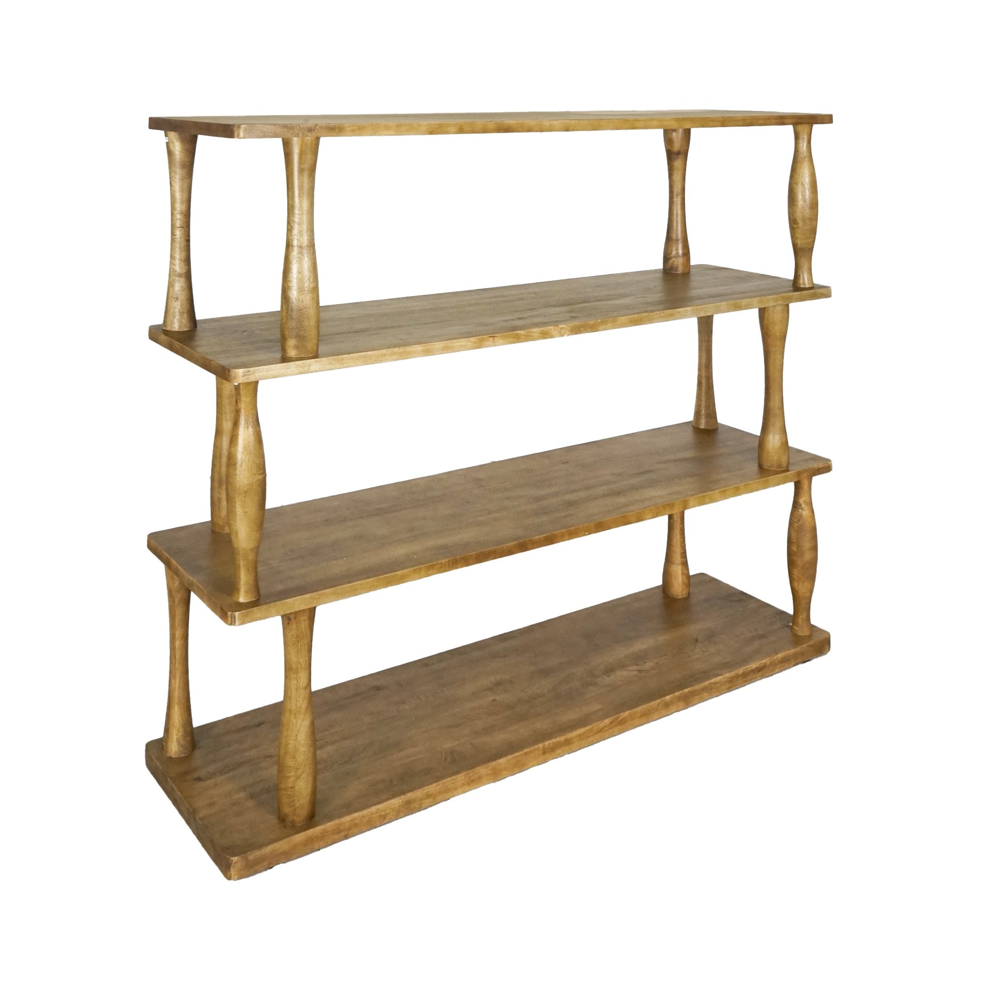 CR Carlos Solid Timber 3 Shelf Bookcase