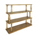 CR Carlos Solid Timber 3 Shelf Bookcase