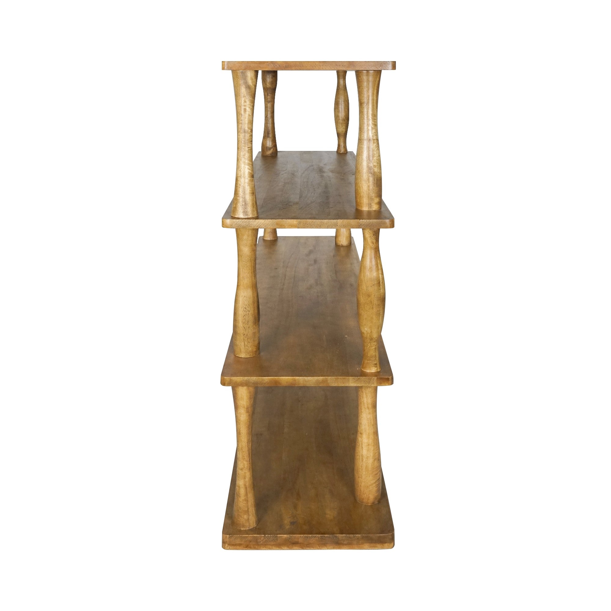 CR Carlos Solid Timber 3 Shelf Bookcase