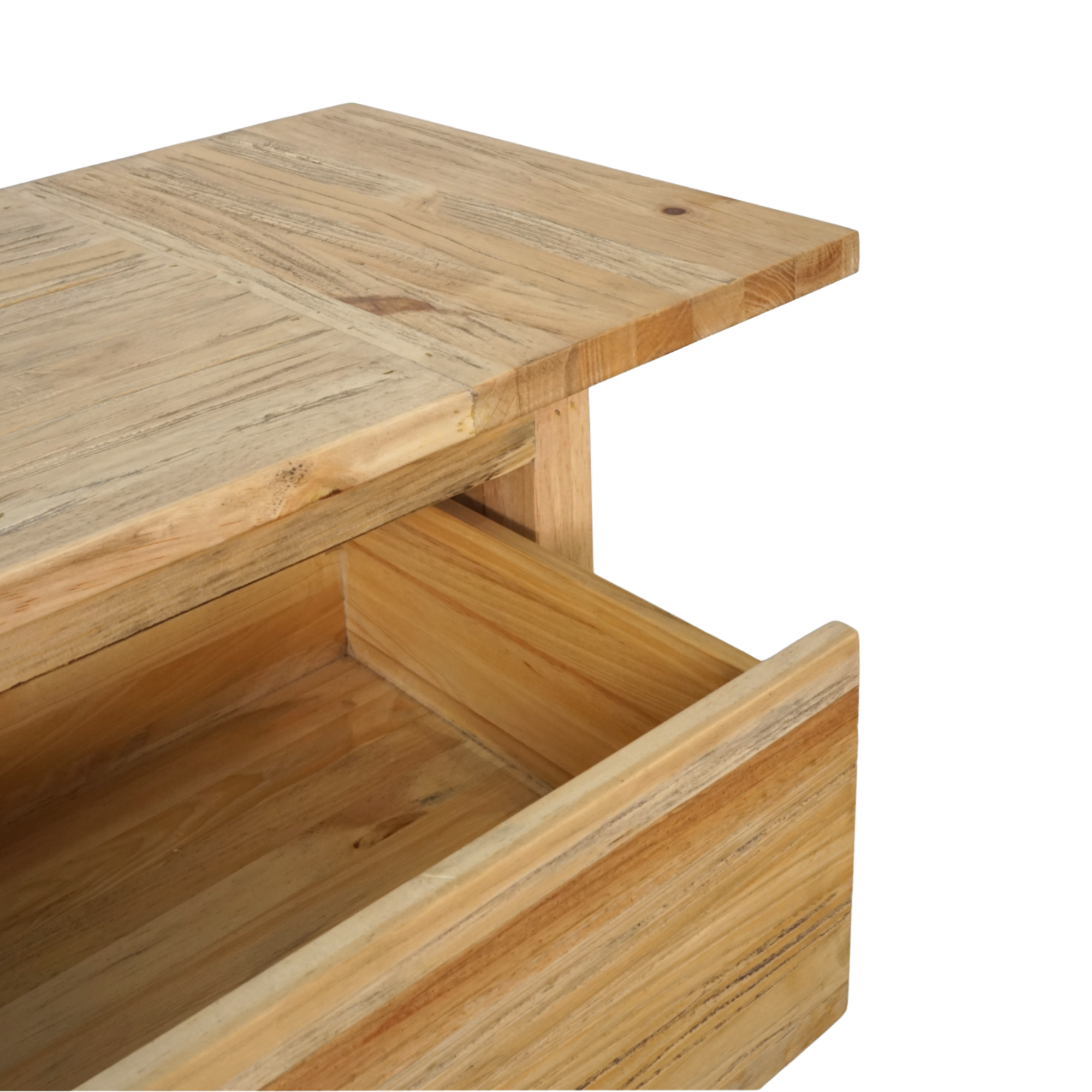 CR Sonoma Solid Timber 3 Drawer Console Table