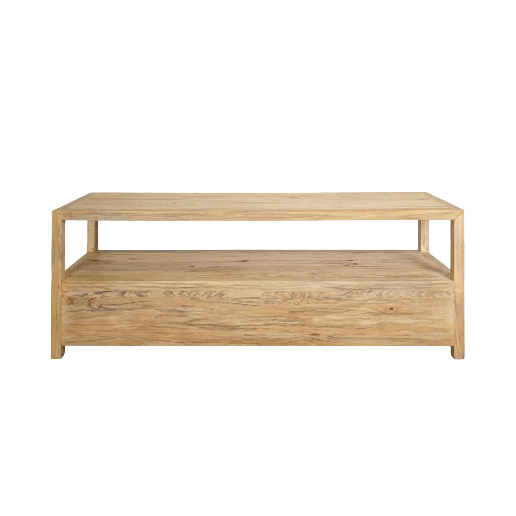 CR Sonoma Solid Timber 3 Drawer 1 Shelf Entertainment Unit