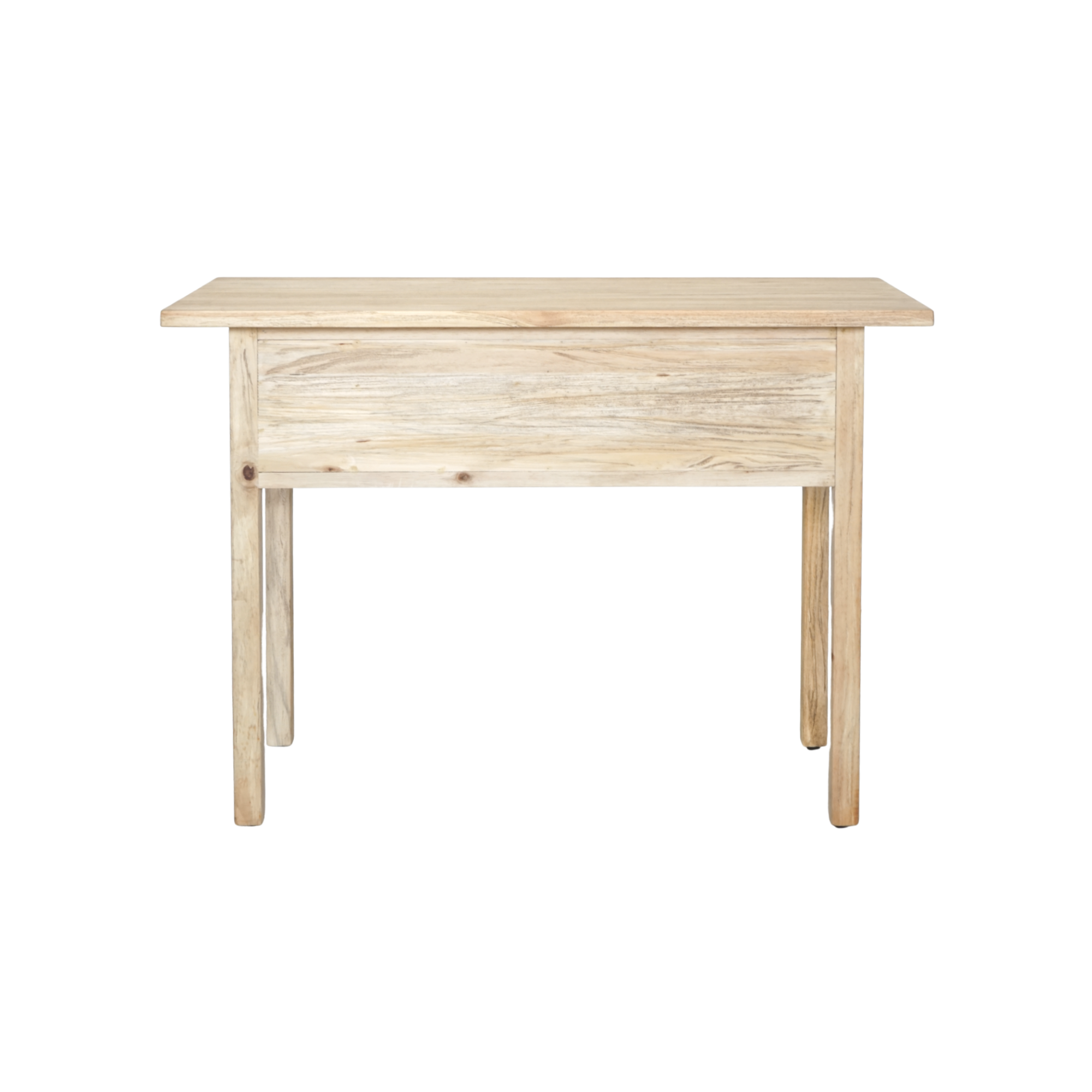 CR Sonoma Solid Timber 2 Drawer Console Table
