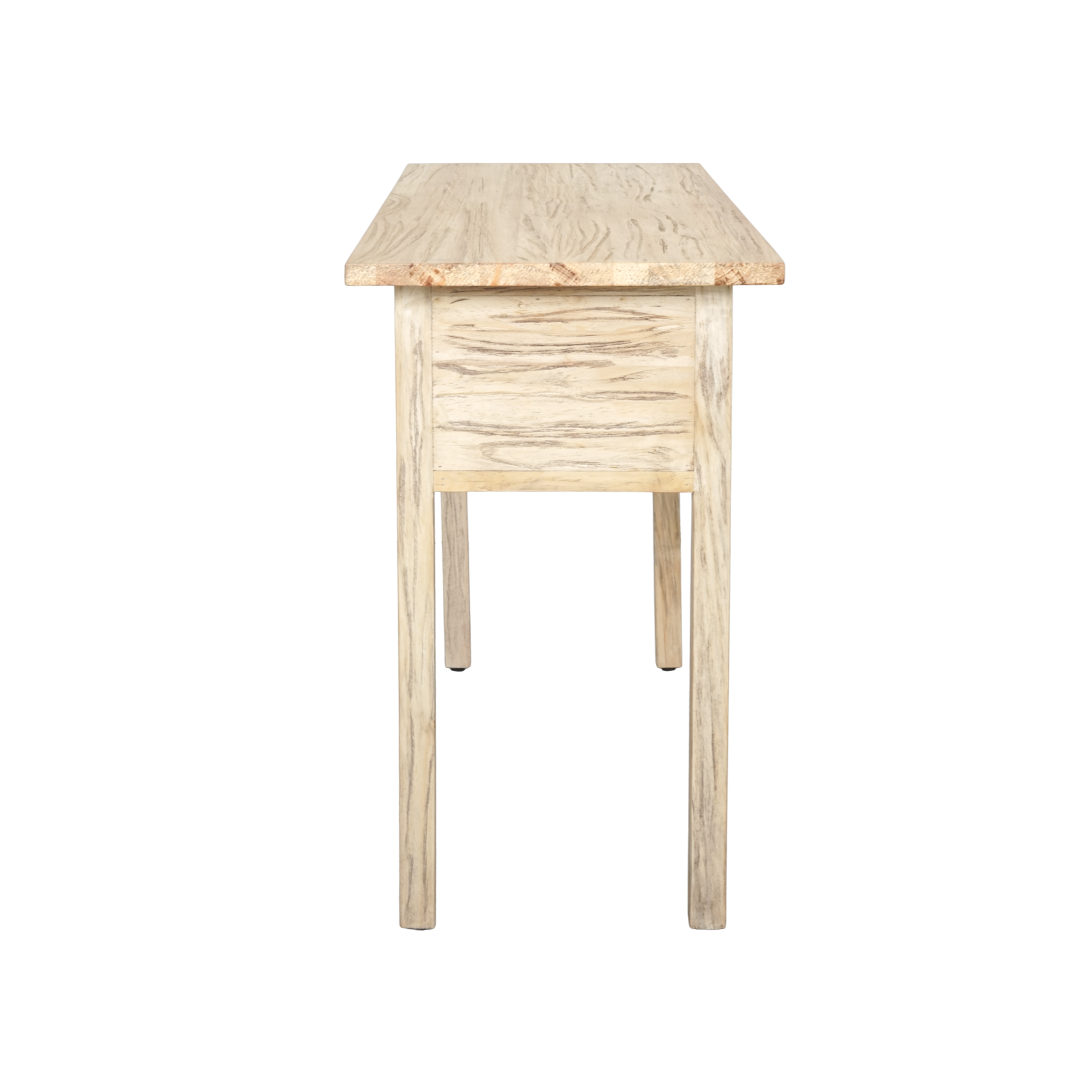 CR Sonoma Solid Timber 2 Drawer Console Table