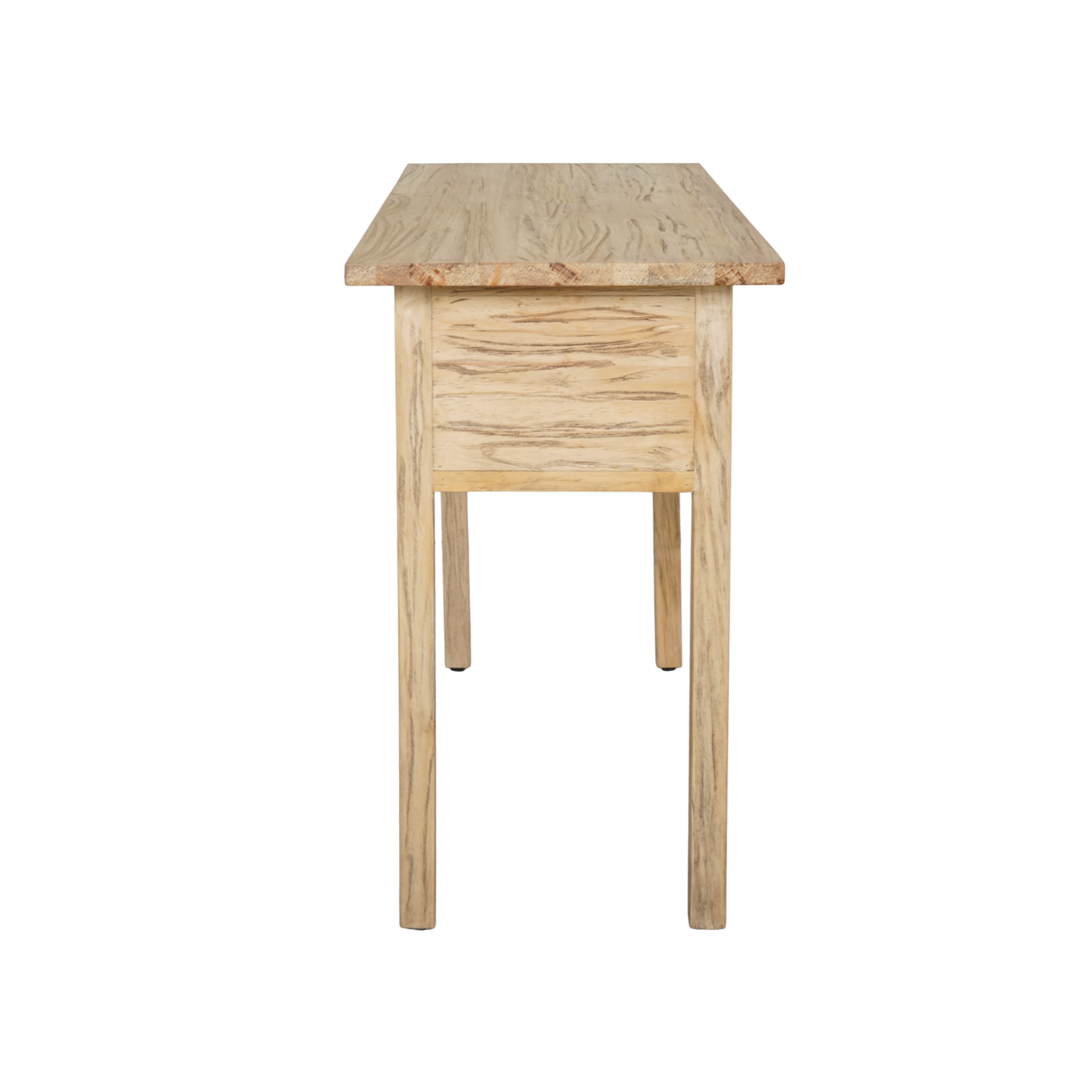 CR Sonoma Solid Timber 2 Drawer Console Table