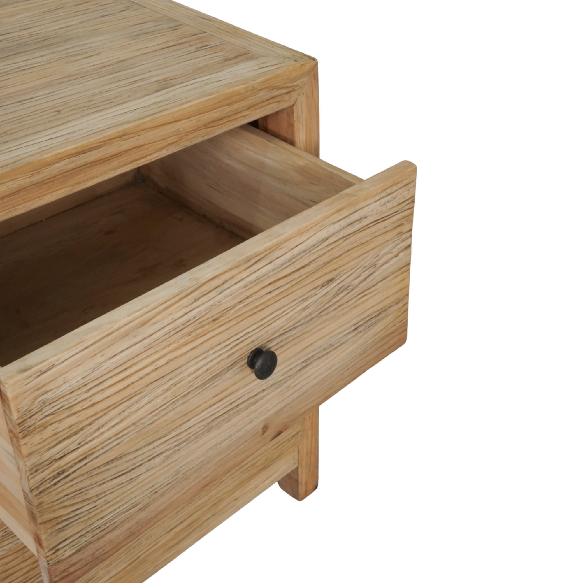 CR Sonoma Solid Timber 4 Drawer 2 Door Cabinet