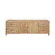 CR Sonoma Solid Timber 4 Drawer 2 Door Cabinet