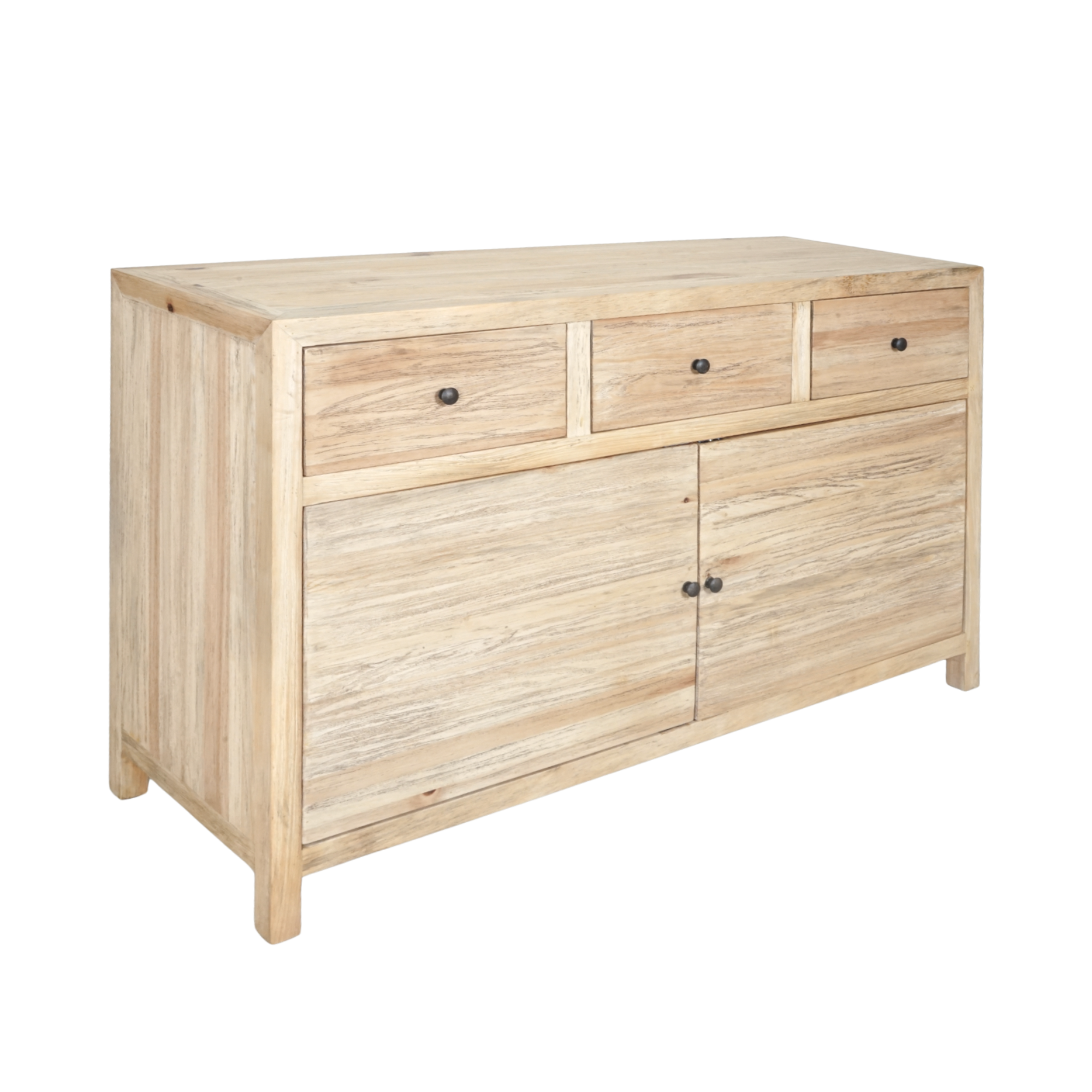 CR  Sonoma Solid Timber 3 Drawer 2 Door Buffet