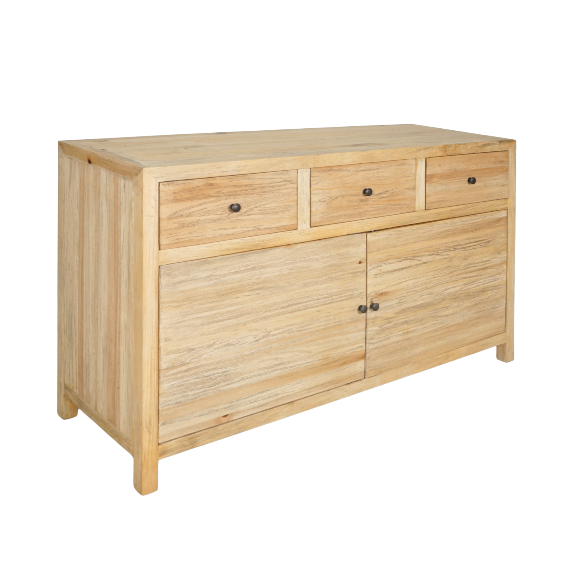 CR  Sonoma Solid Timber 3 Drawer 2 Door Buffet