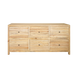 CR Sonoma Solid Timber 6 Drawer Buffet