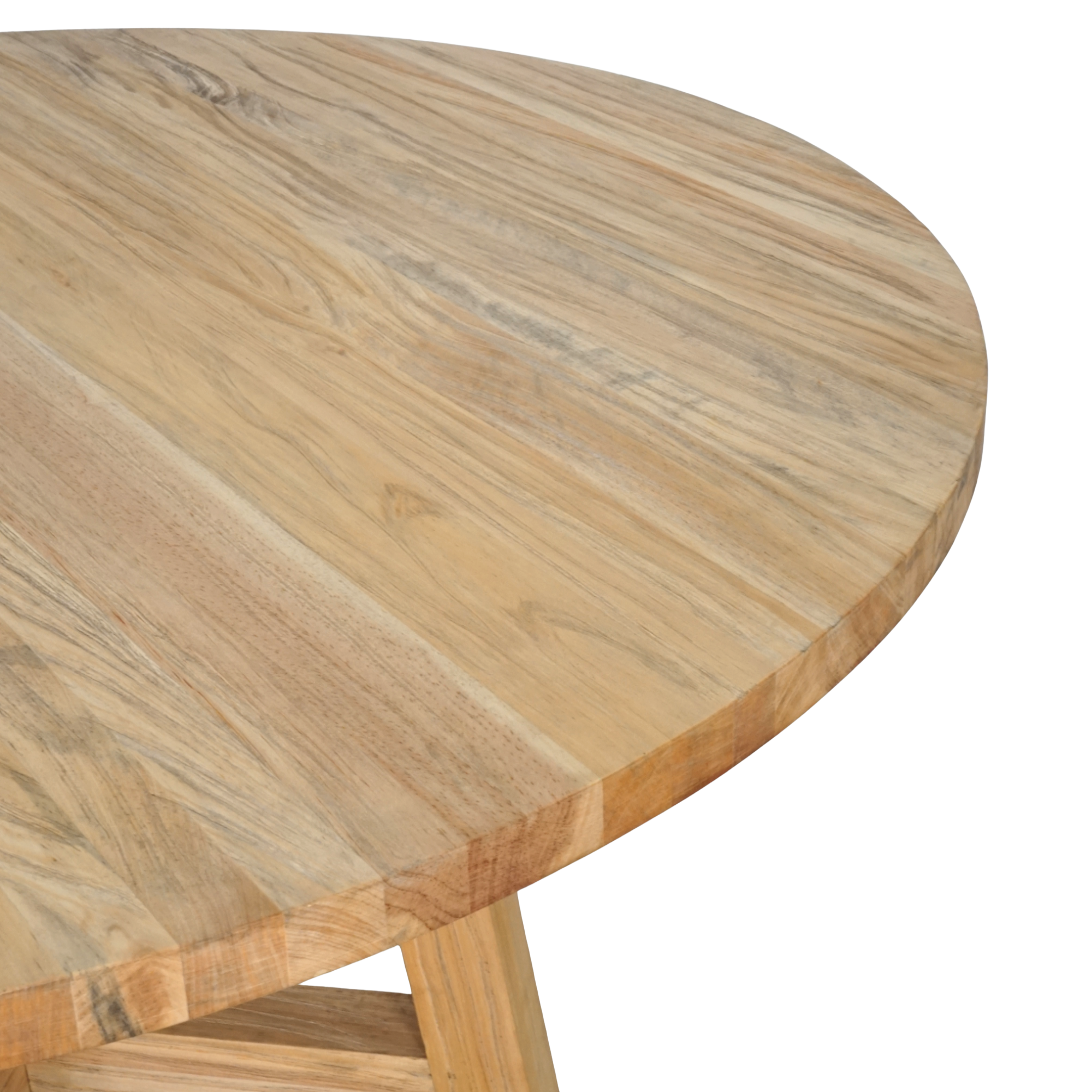 CR Sonoma Solid Timber Round Dining Table