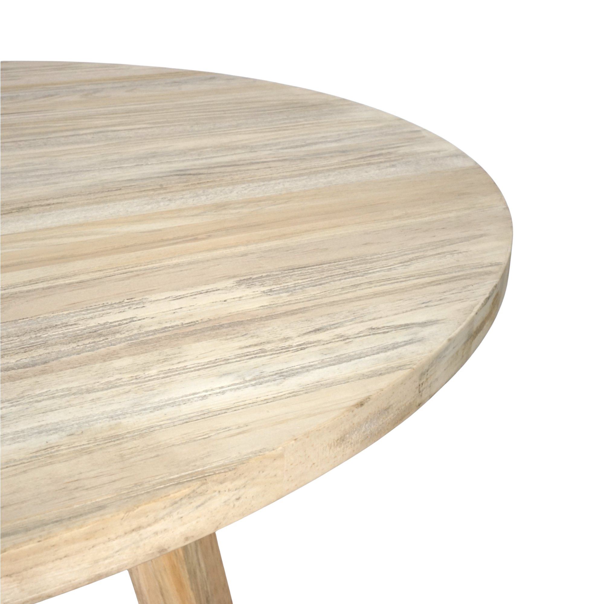 CR Sonoma Solid Timber Round Coffee Table