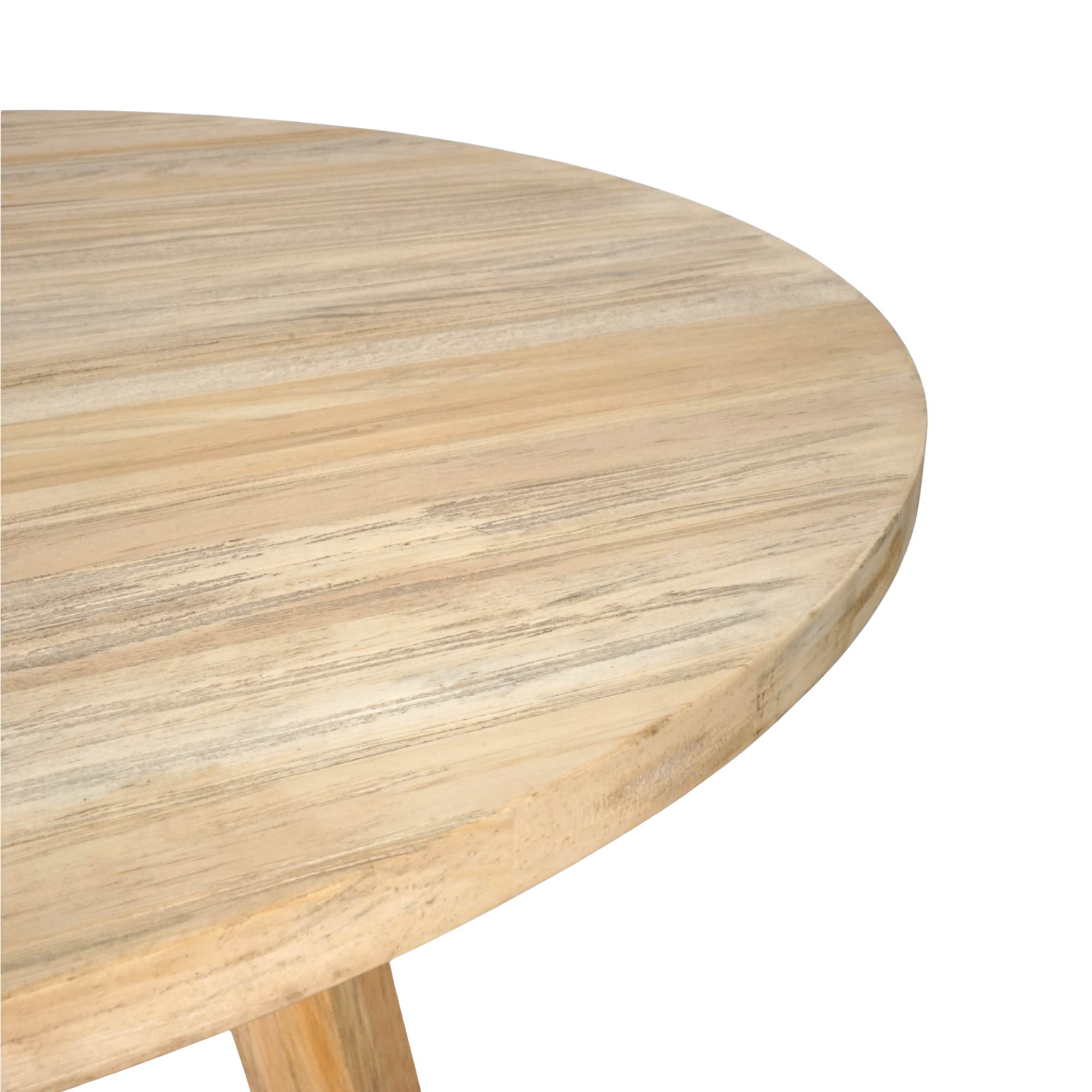 CR Sonoma Solid Timber Round Coffee Table