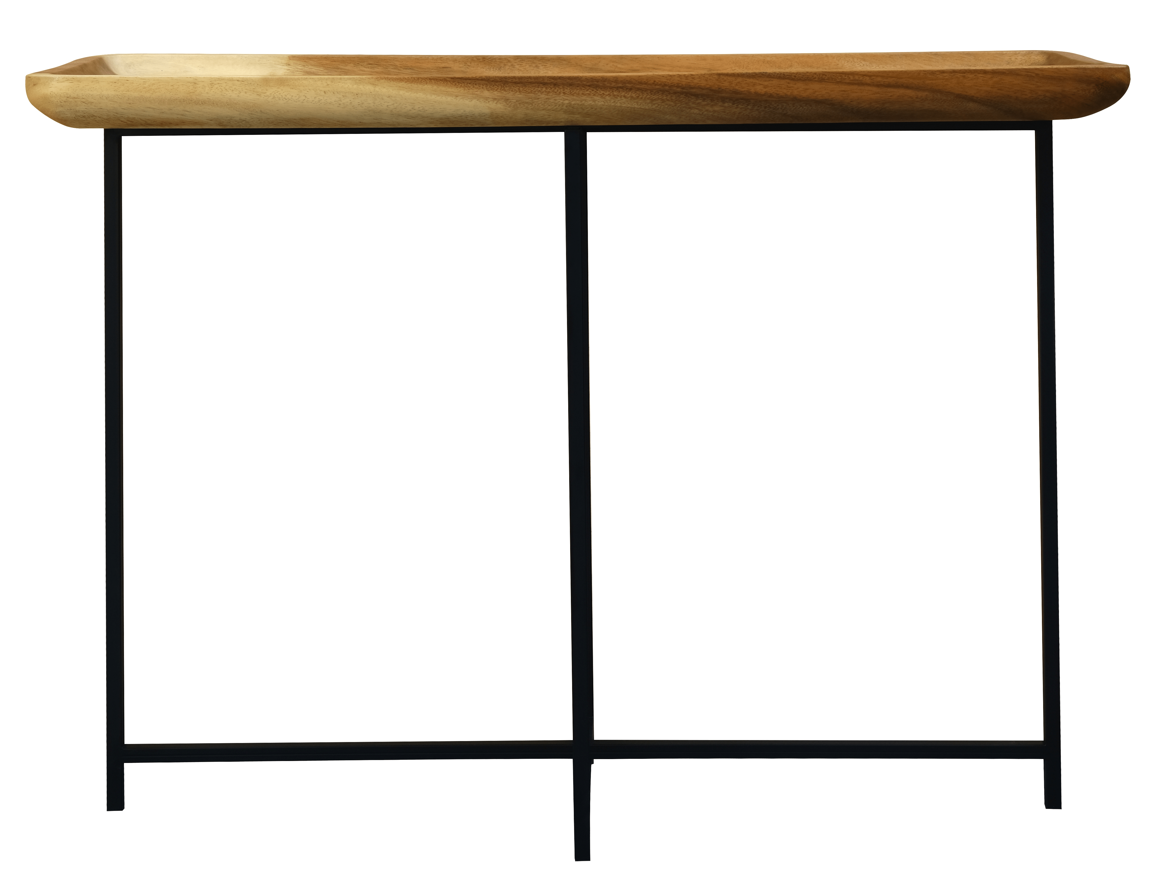CT León Solid Timber Tray Console Table