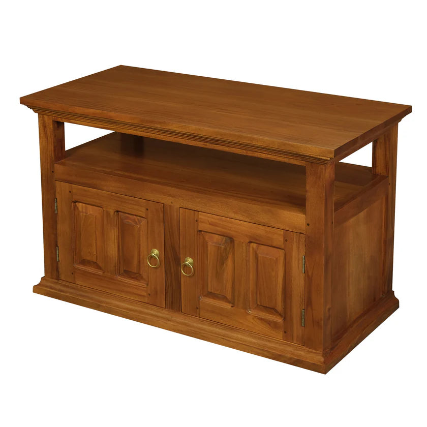 CT Tasmania Solid Timber 2 Drawer TV Stand