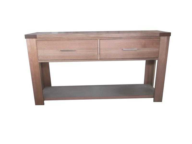 VI Timaru Solid Timber 2 Drawer Console Table