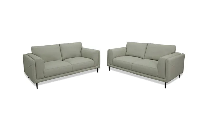 EL Turin Leather Sofa Pair 2.5+2.5 Seater Set