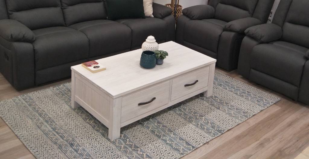 VI Florida Mountain Ash 2 Drawer Coffee Table