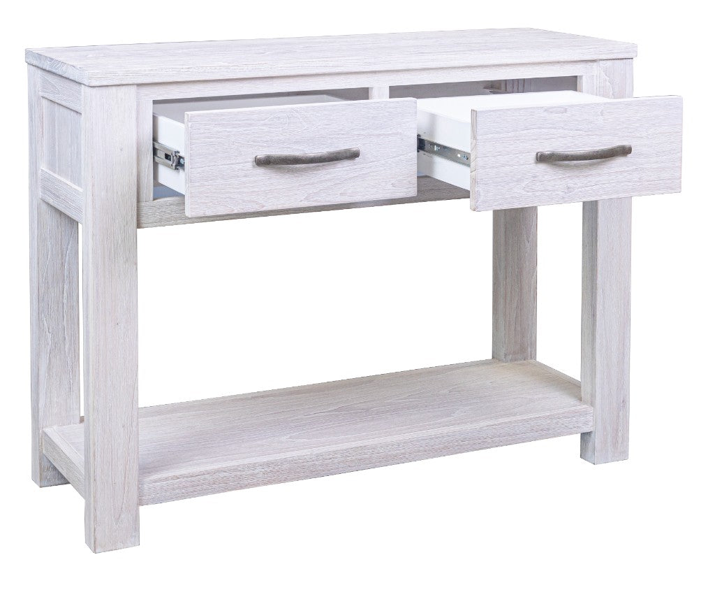 VI Florida Mountain Ash Hall Table with 2 Drawers