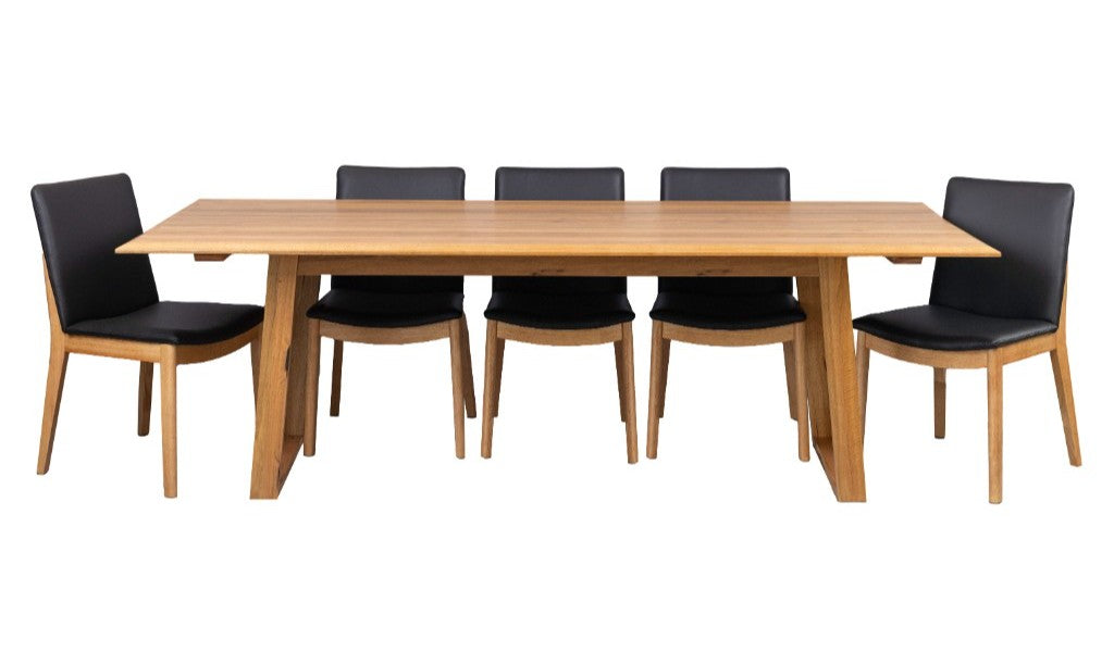 VI Galway Solid Timber Framed Dining Table