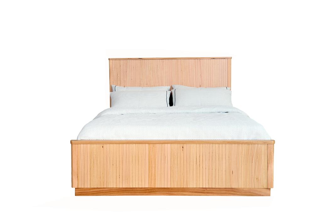 VI Adsila Queen and King Beds - Natural Ash