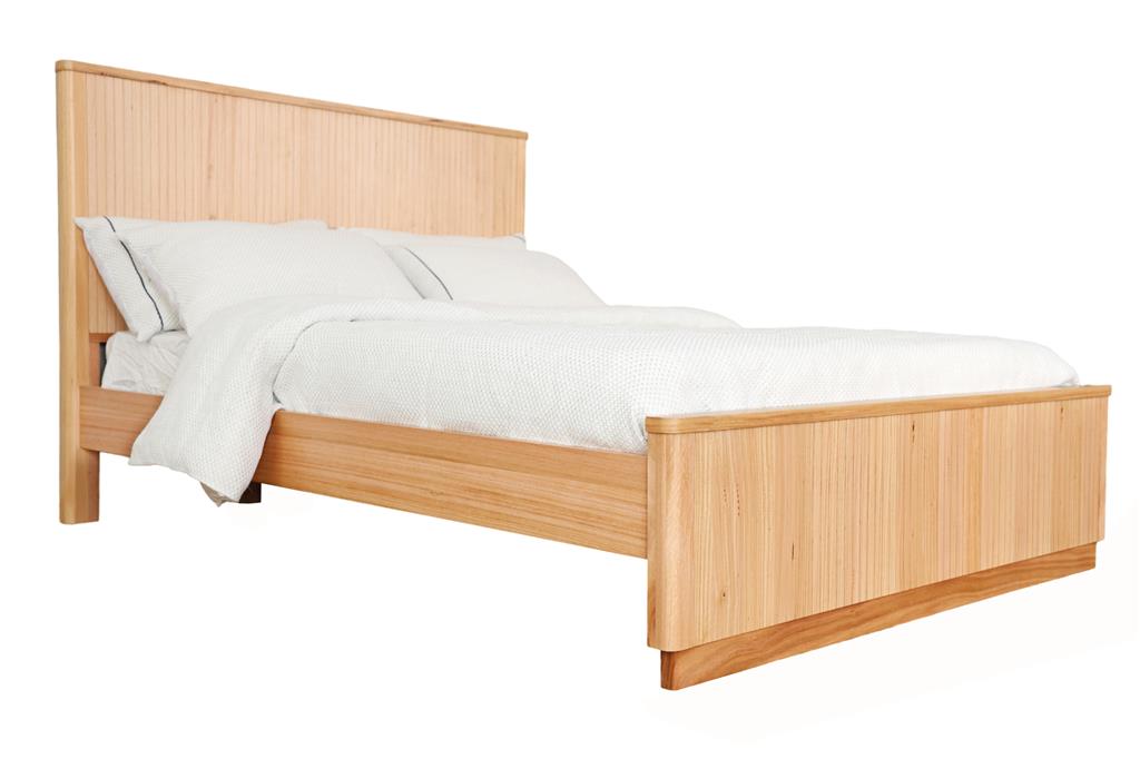 VI Adsila Queen and King Beds - Natural Ash
