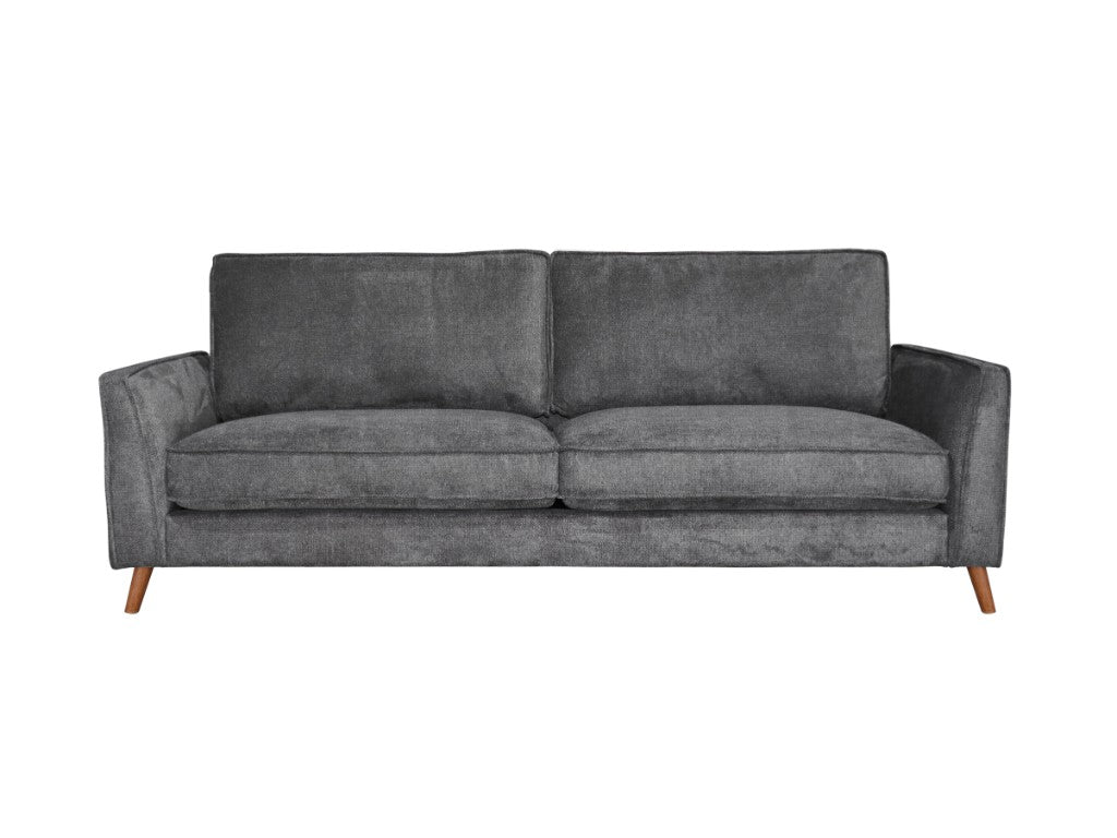 VI Alex Fabric 3 Seater Sofa, Glacier and Anthraccite